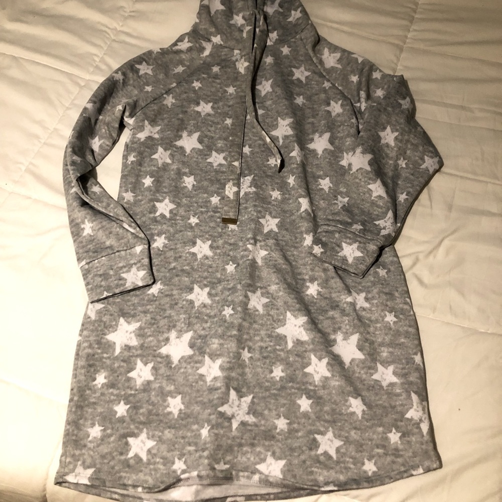 star hoodie dress